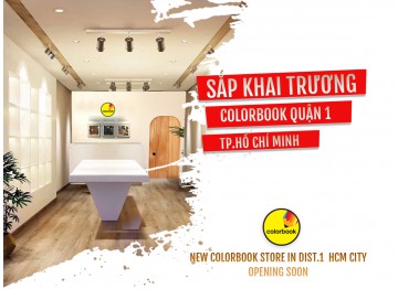 Sắp khai trương Colorbook _Quận 1 - Hồ Chí Minh